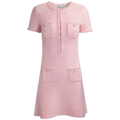 Textured Knit Mini Dress - Rosa