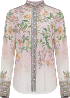 Hanna Silk Blouse - Pink