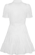 Aurora Dress - Sockervit Poplin