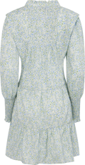 Embla Poplin Print Dress - Blue Garden