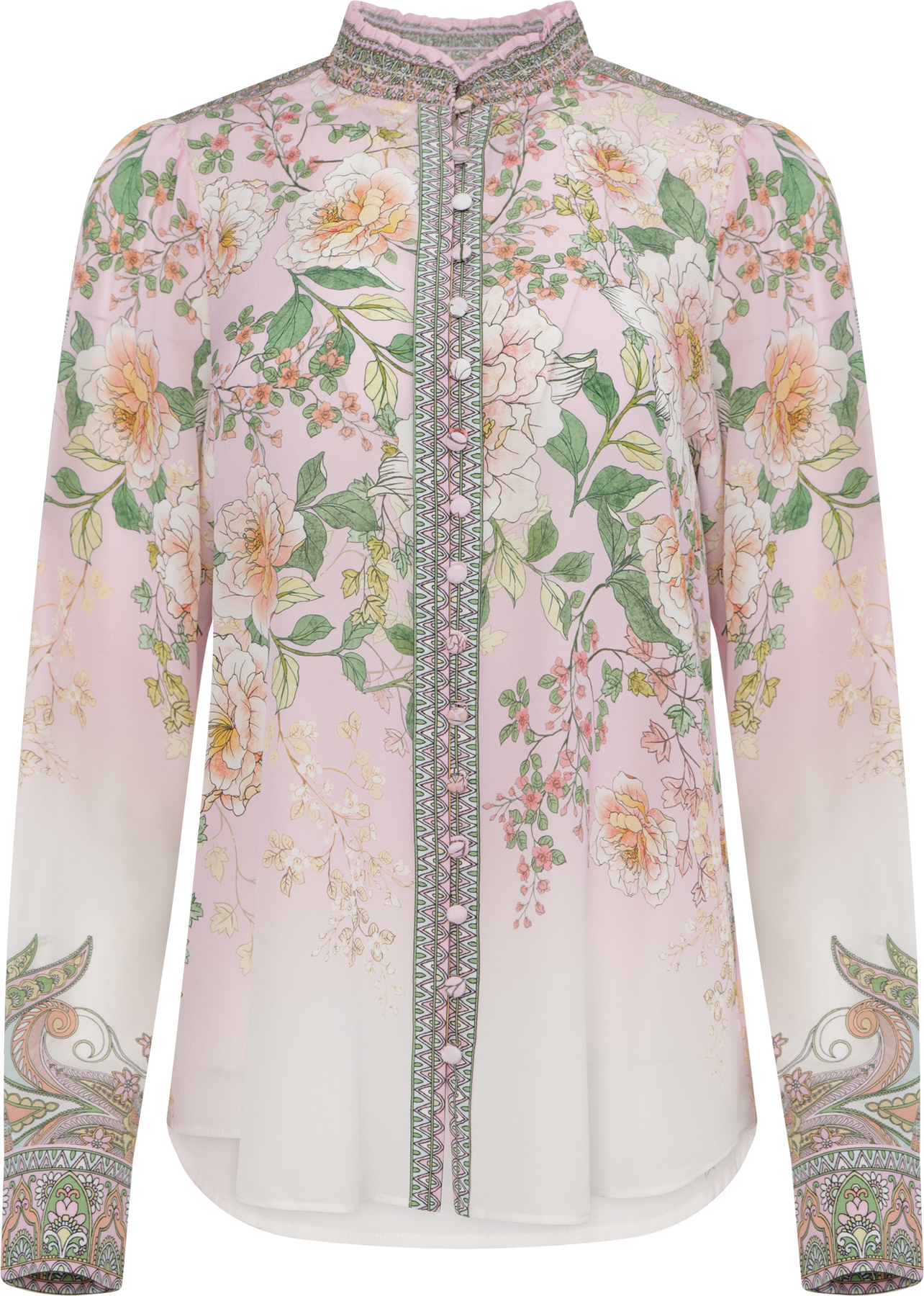 Hanna Silk Blouse - Pink