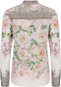 Hanna Silk Blouse - Pink