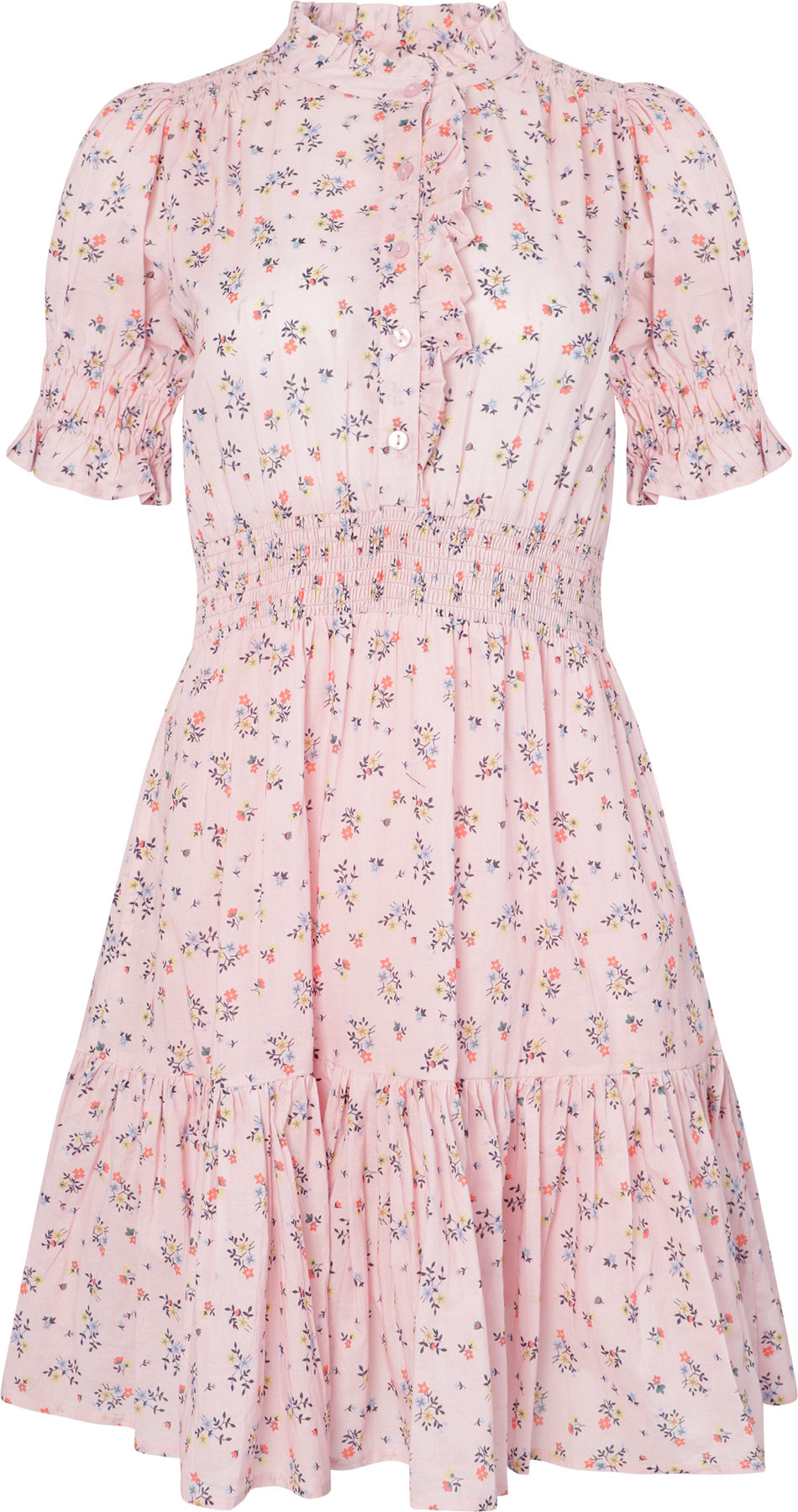 Millie Dress - Pink Flora