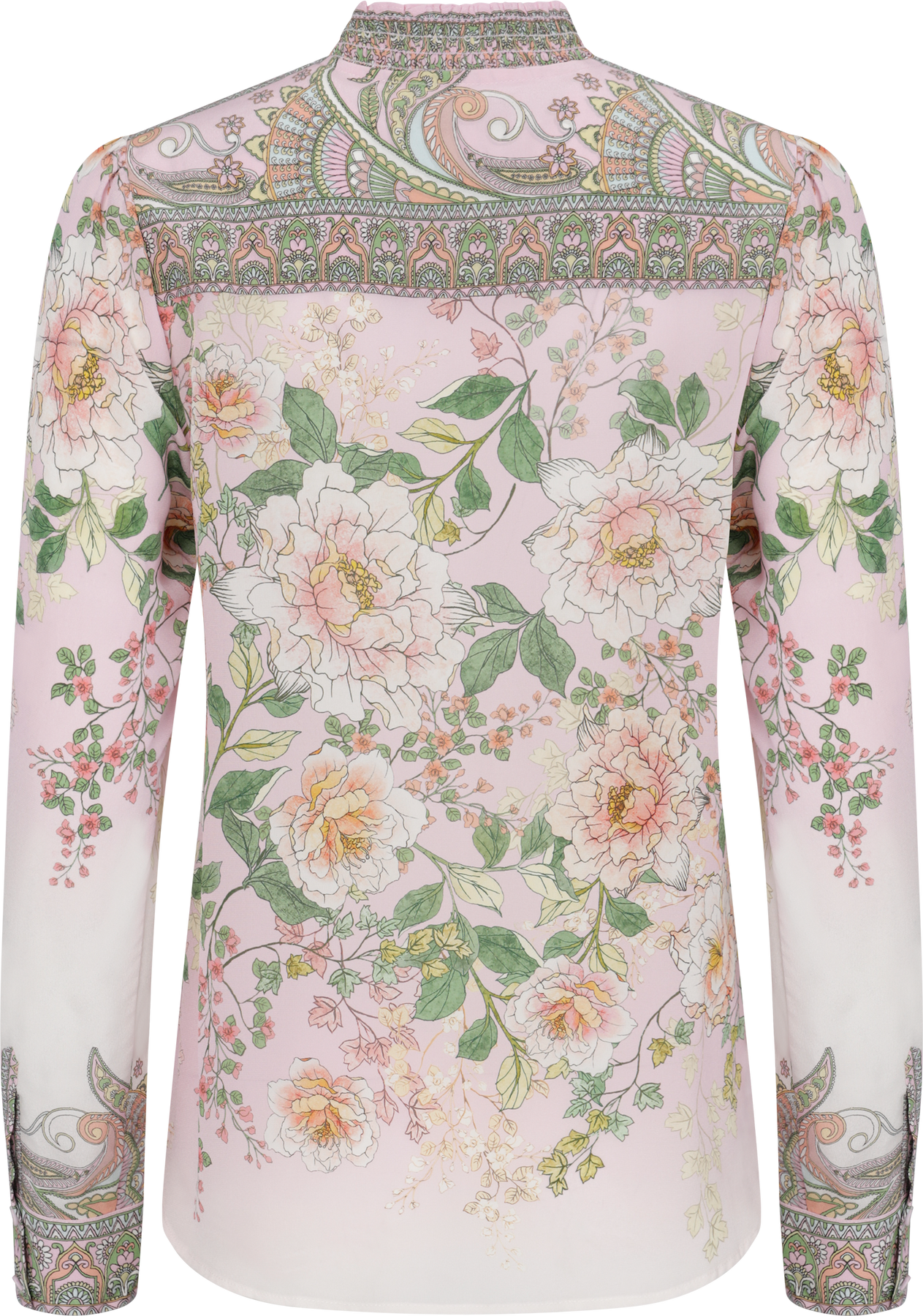 Hanna Silk Blouse - Pink
