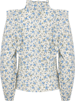 Maya Blouse - Spring Blue