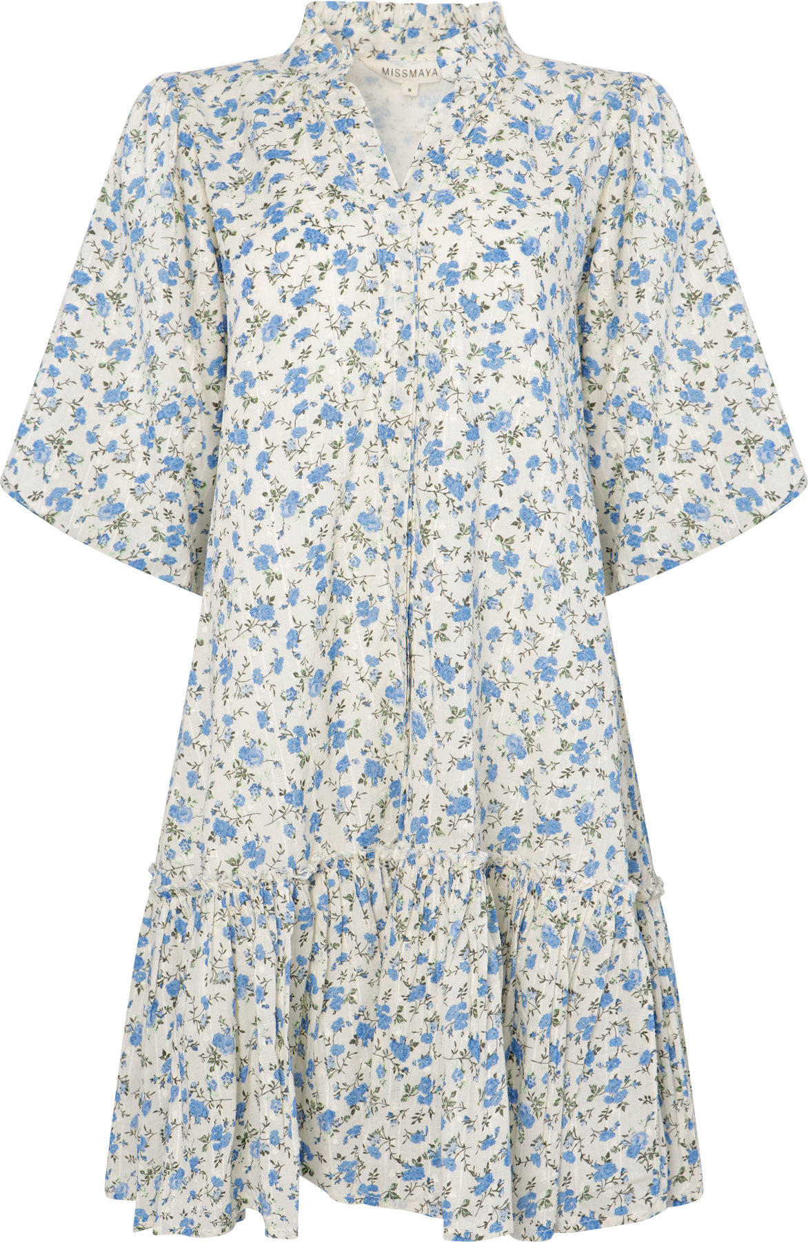 Camille klänning - Spring Blue