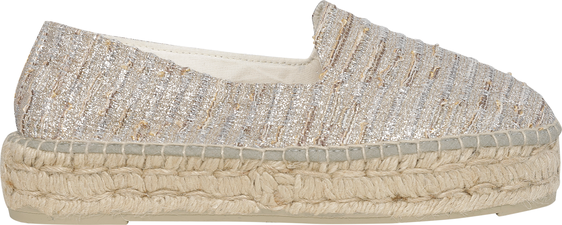 Manebí Monaco Double Sole Espadrillos - Guld