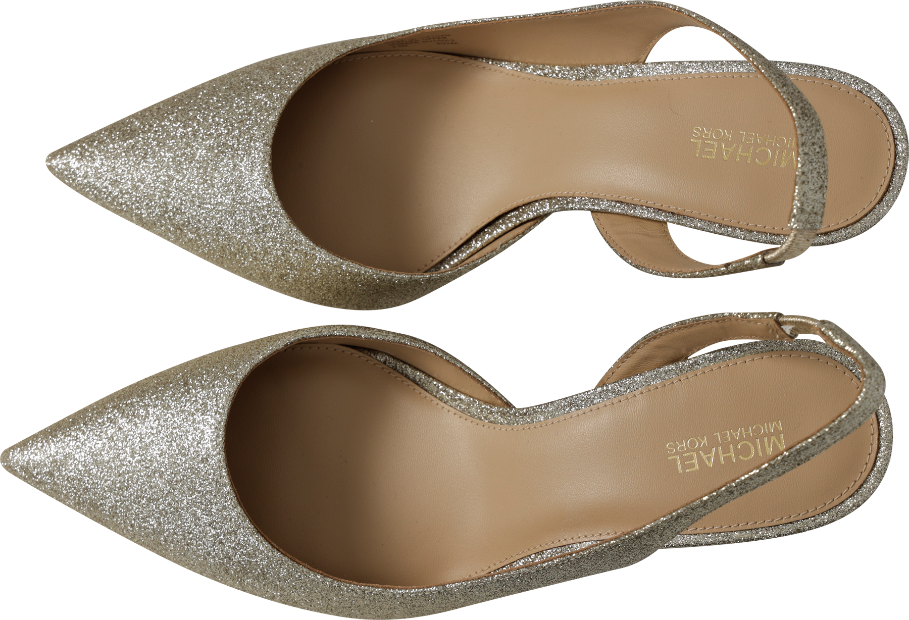 Alina Flex Sling Pump - Pale Gold