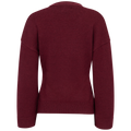 Karmaic Fitted Cardigan - Bordeaux