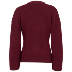 Karmaic Fitted Cardigan - Bordeaux