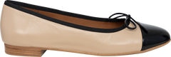 A8041 - Black Patent/Beige Nappa