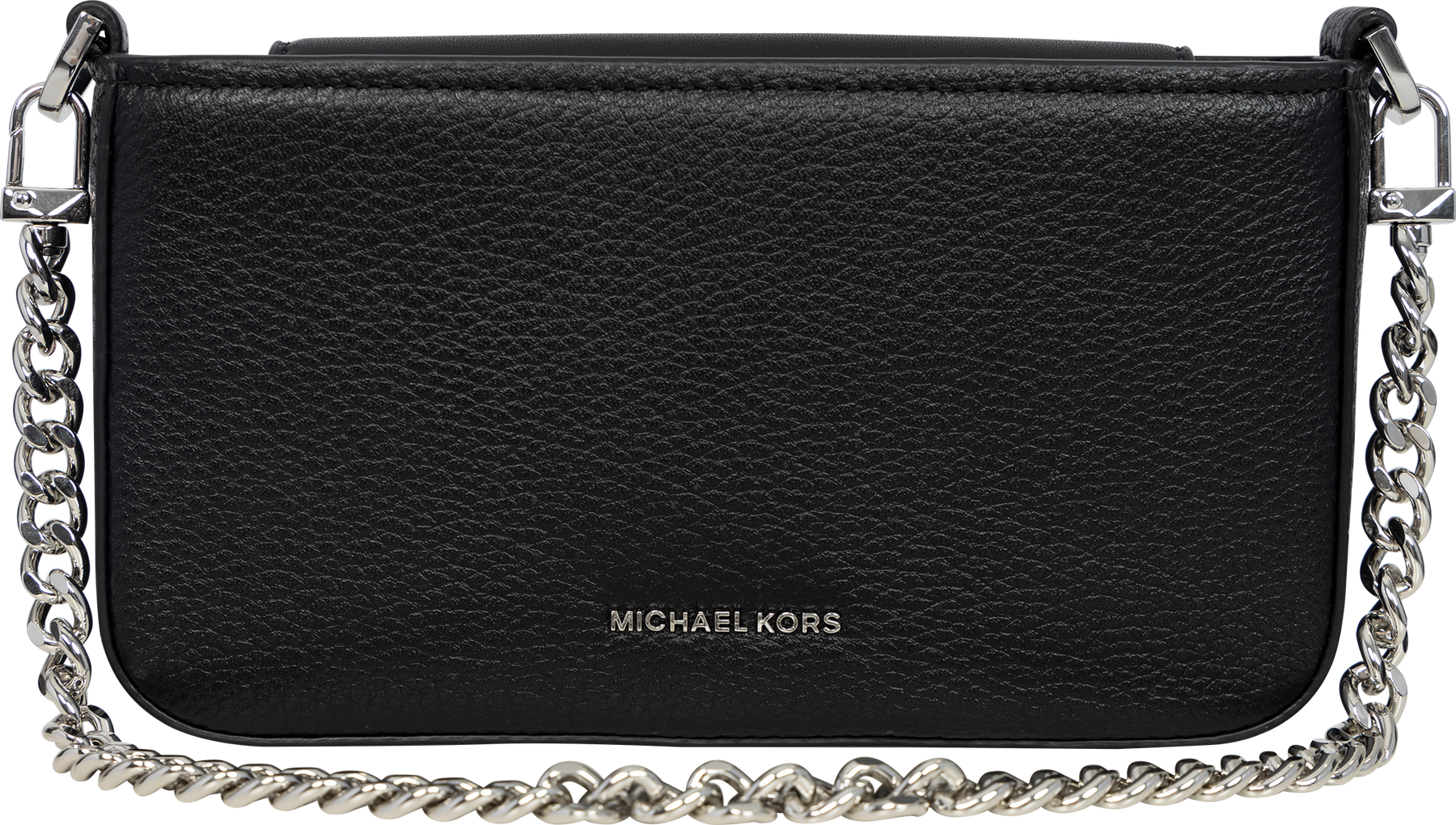 Michael Kors Sm Conv Xbody Pouchette - Svart/Silver
