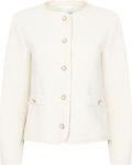 Amelia Long Sleeve Jacket - Off White