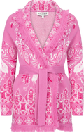 Capri Cardigan Short - Rosa