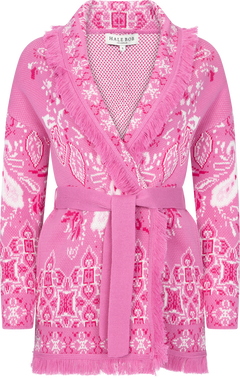 Capri Cardigan Short - Pink