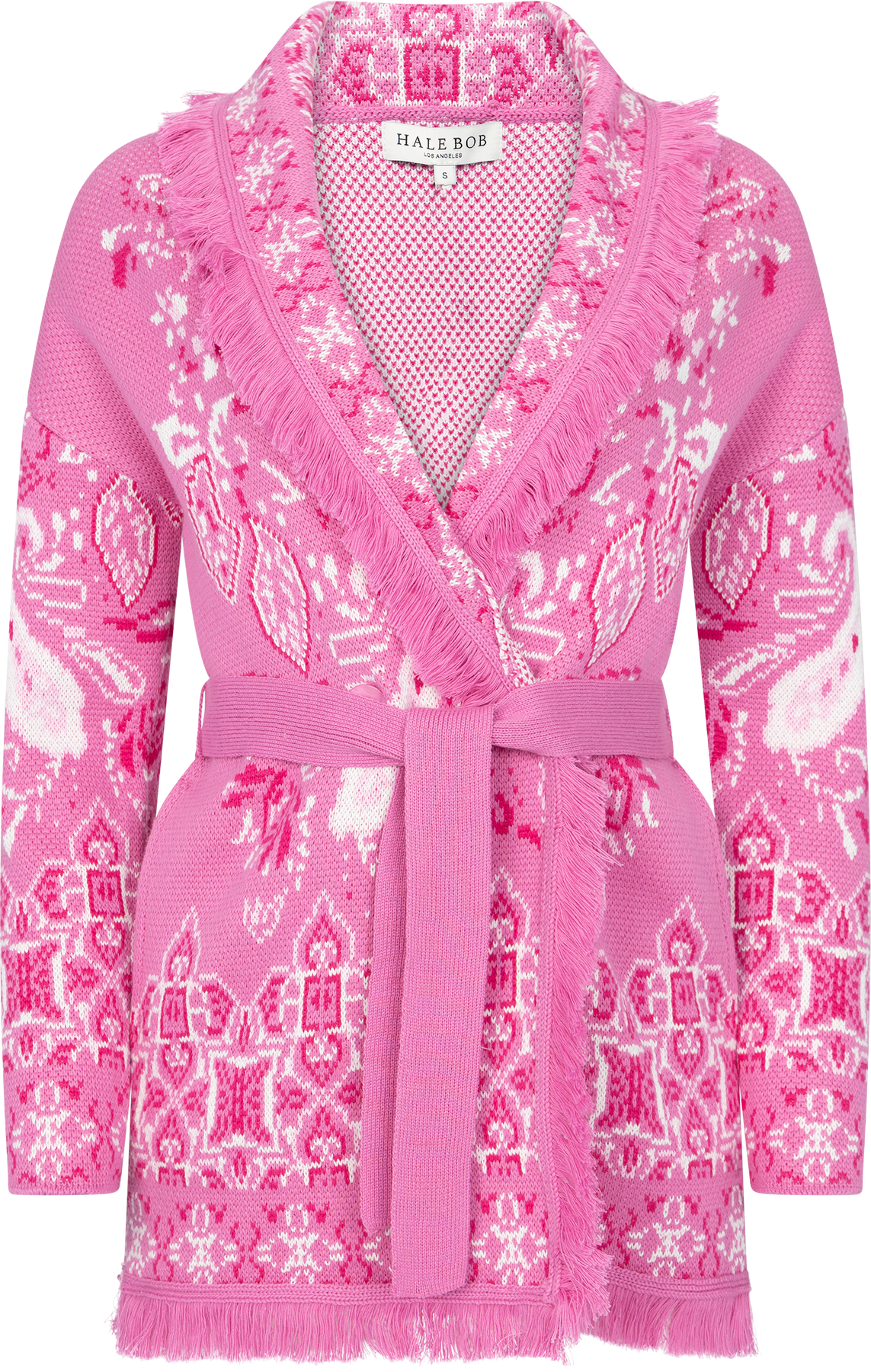 Capri Cardigan Short - Rosa