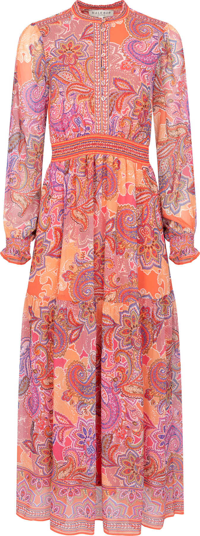 Shelby Long Dress - Rosa