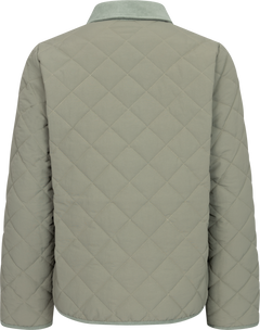 Anne Quilt Solid Jacket - Khaki