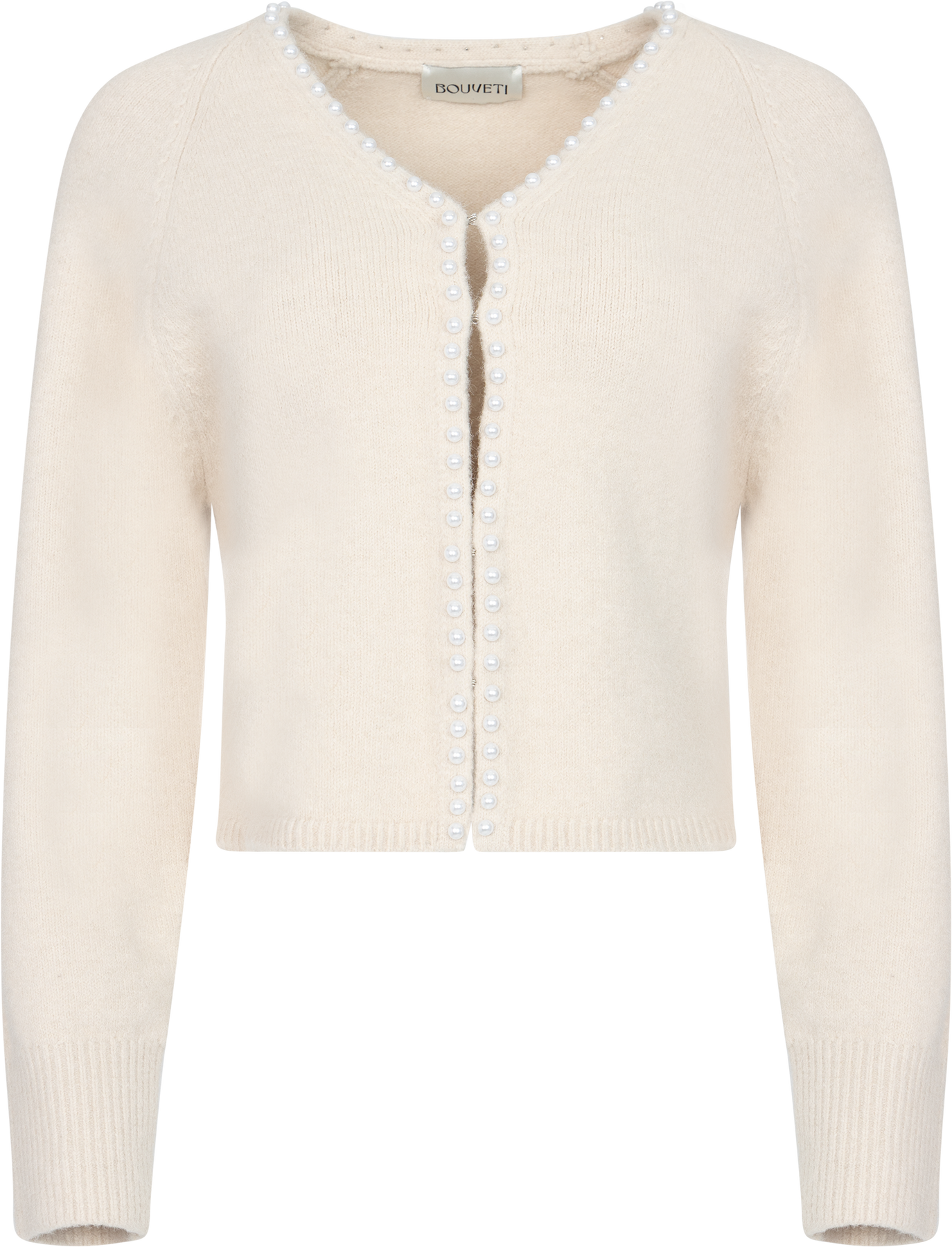 Sara Pearl Cardigan - Ivory