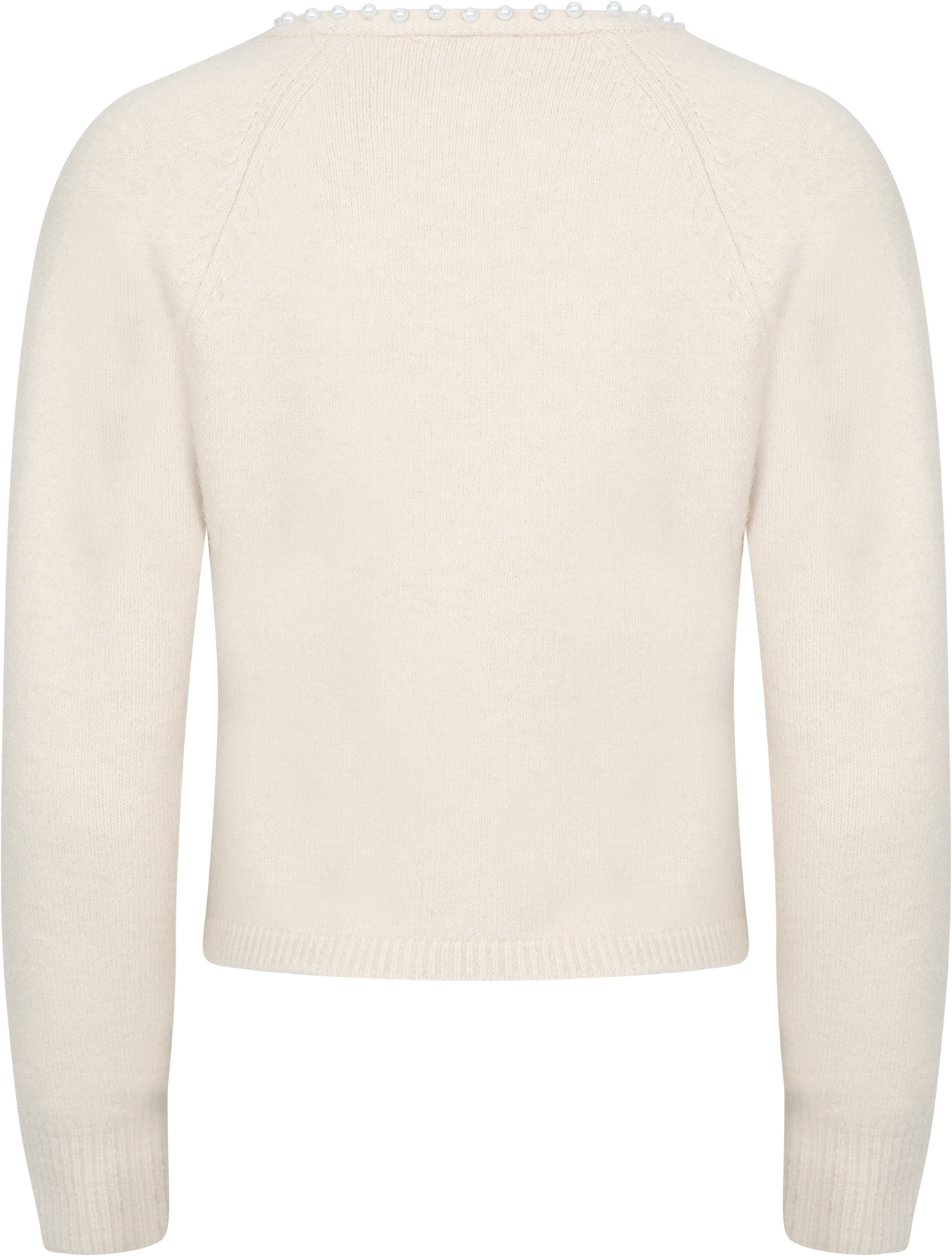 Sara Pearl Cardigan - Ivory