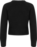 Sara Pearl Cardigan - Svart