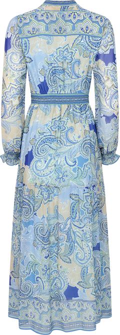 Shelby Long Dress - Blue
