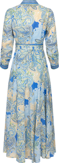 Clementine Long Dress - Blå