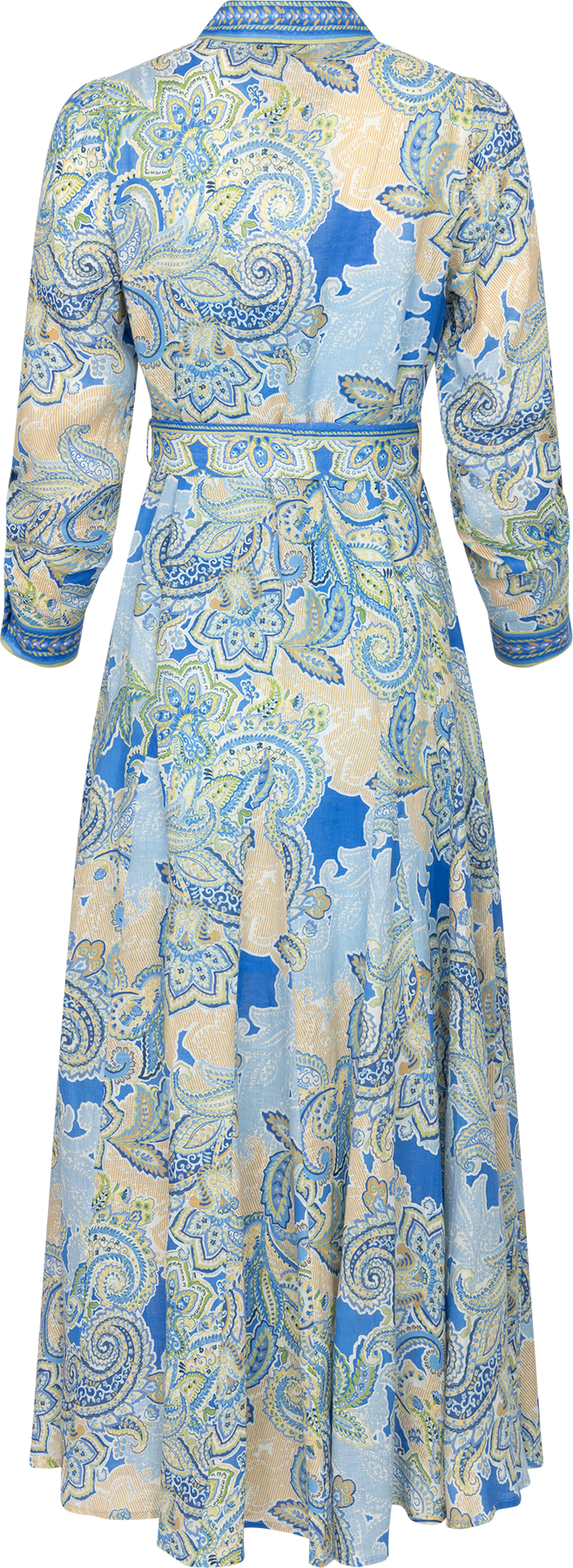 Clementine Long Dress - Blå