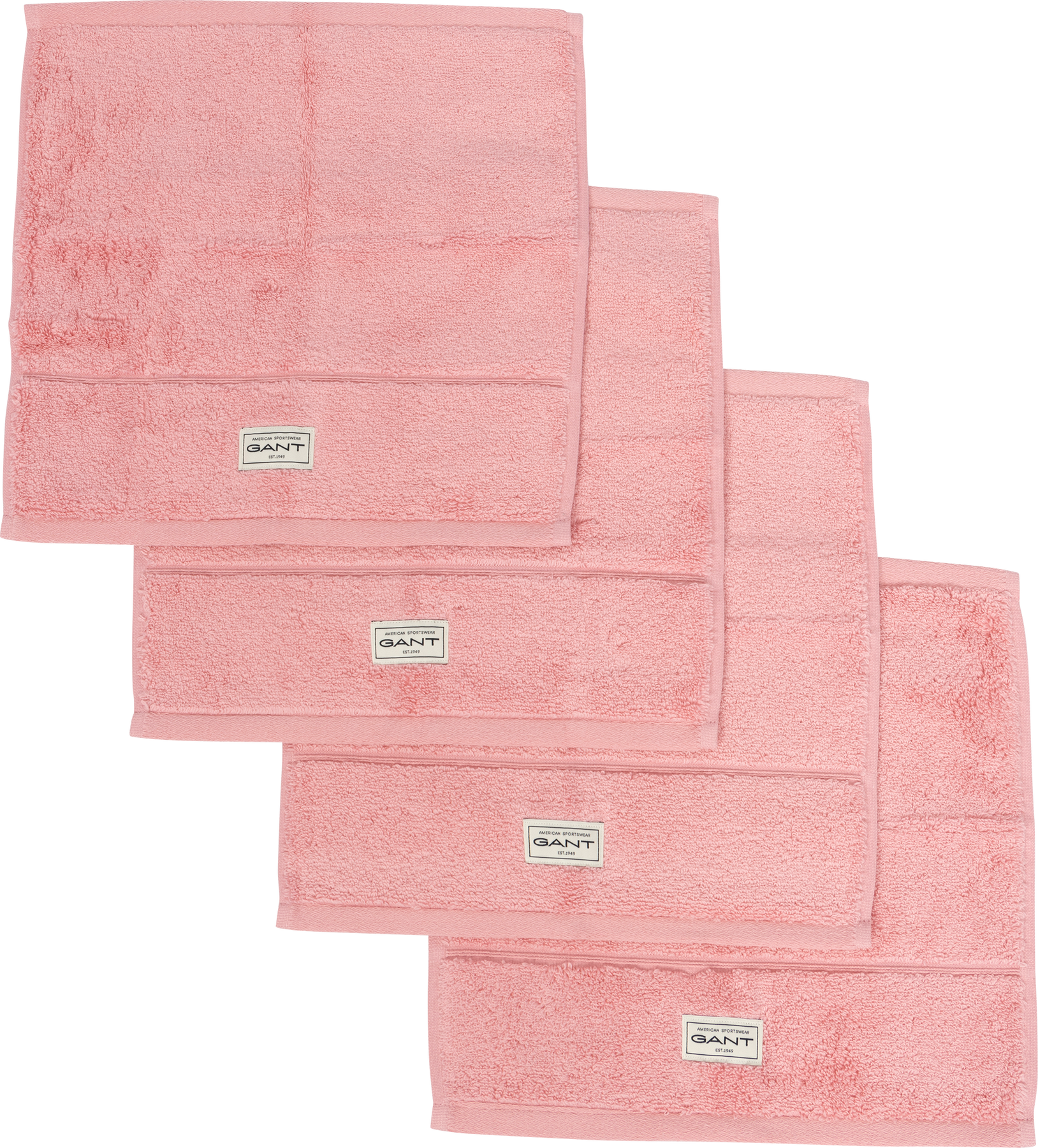 GANT Home Premium Towel 30X30 4-Pack - Geranium Pink