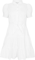 Aurora Dress - Sockervit Poplin