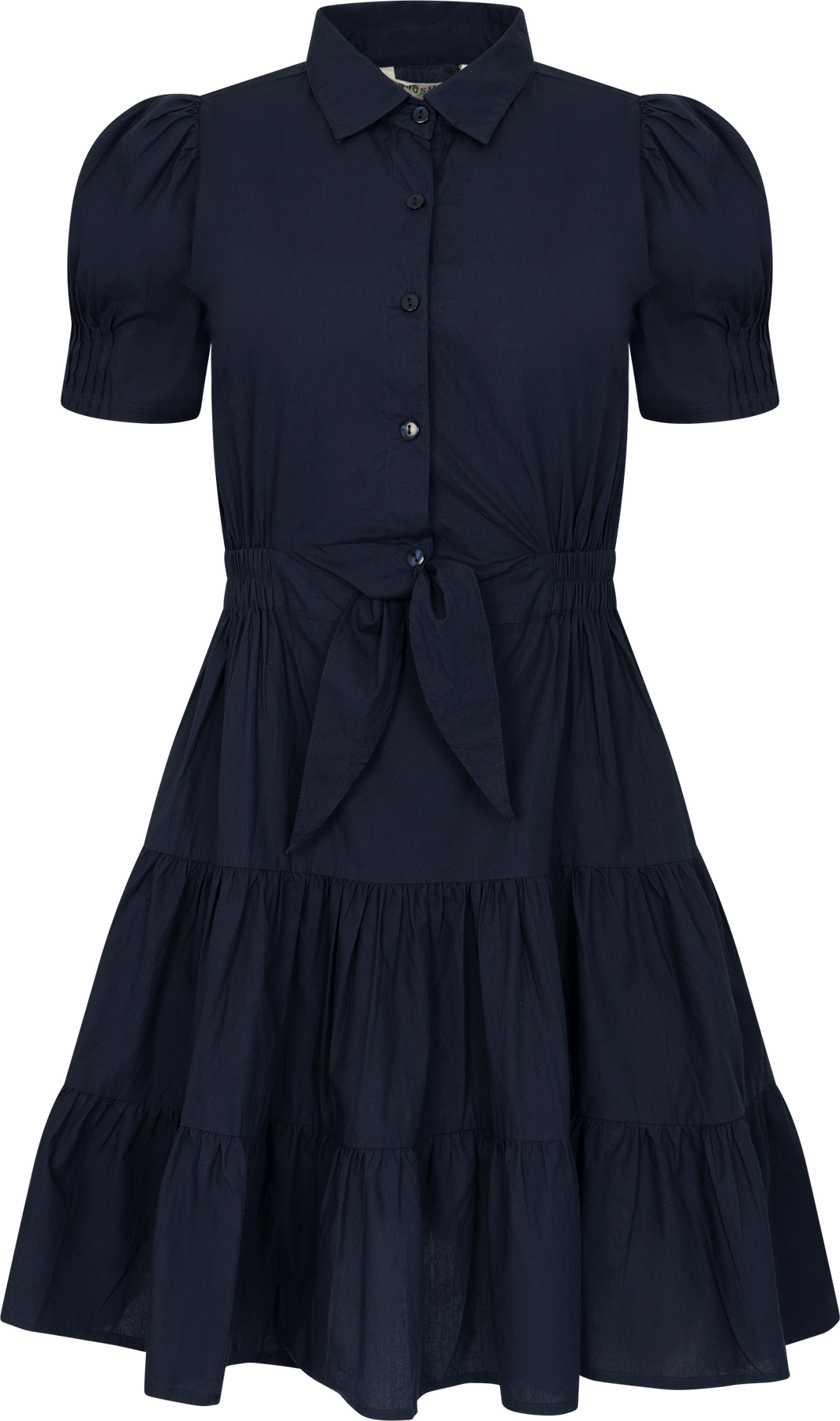 Aurora Dress - Marine Poplin