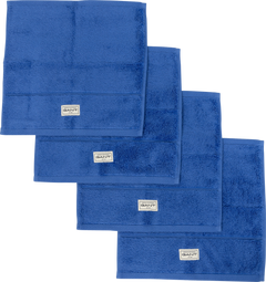Premium Towel 30X30 4-Pack - Rich Blue