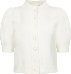 Ania Knit Blouse - Off White