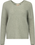 Thora V-Neck Knit - Shadow