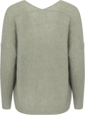 Thora V-Neck Knit - Shadow