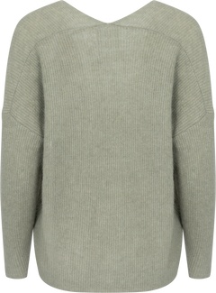 Thora V-Neck Knit - Shadow