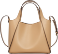 Logo Crossbody Tote Bag - Fawn