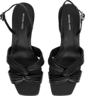 Alessia Kitten Sandal - Svart