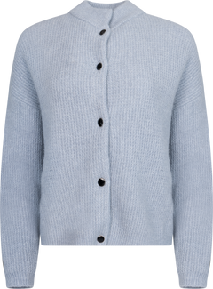 AlphaGZ Short Cardigan - Grey Blue Melange