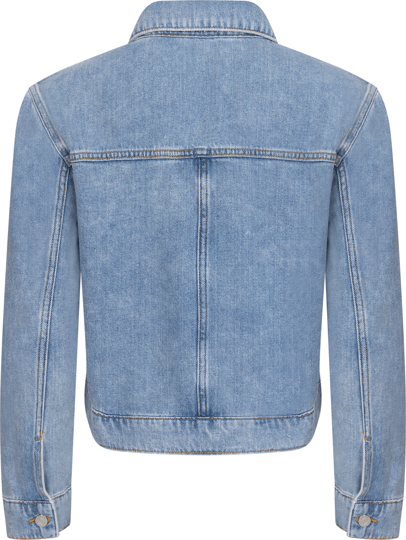 Denimjacka - Mid Blue Broken In