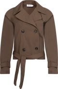 Almaic Trenchcoat - Dark Brown