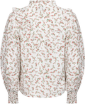Synne Cotton Blouse - Pink Flower