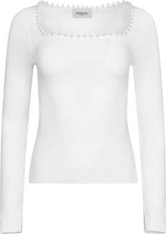 Nor Knit Pearl Top - Off White