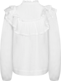 Viva Voile Blus - Vit