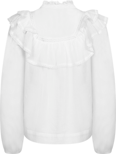 Viva Voile Blouse - White