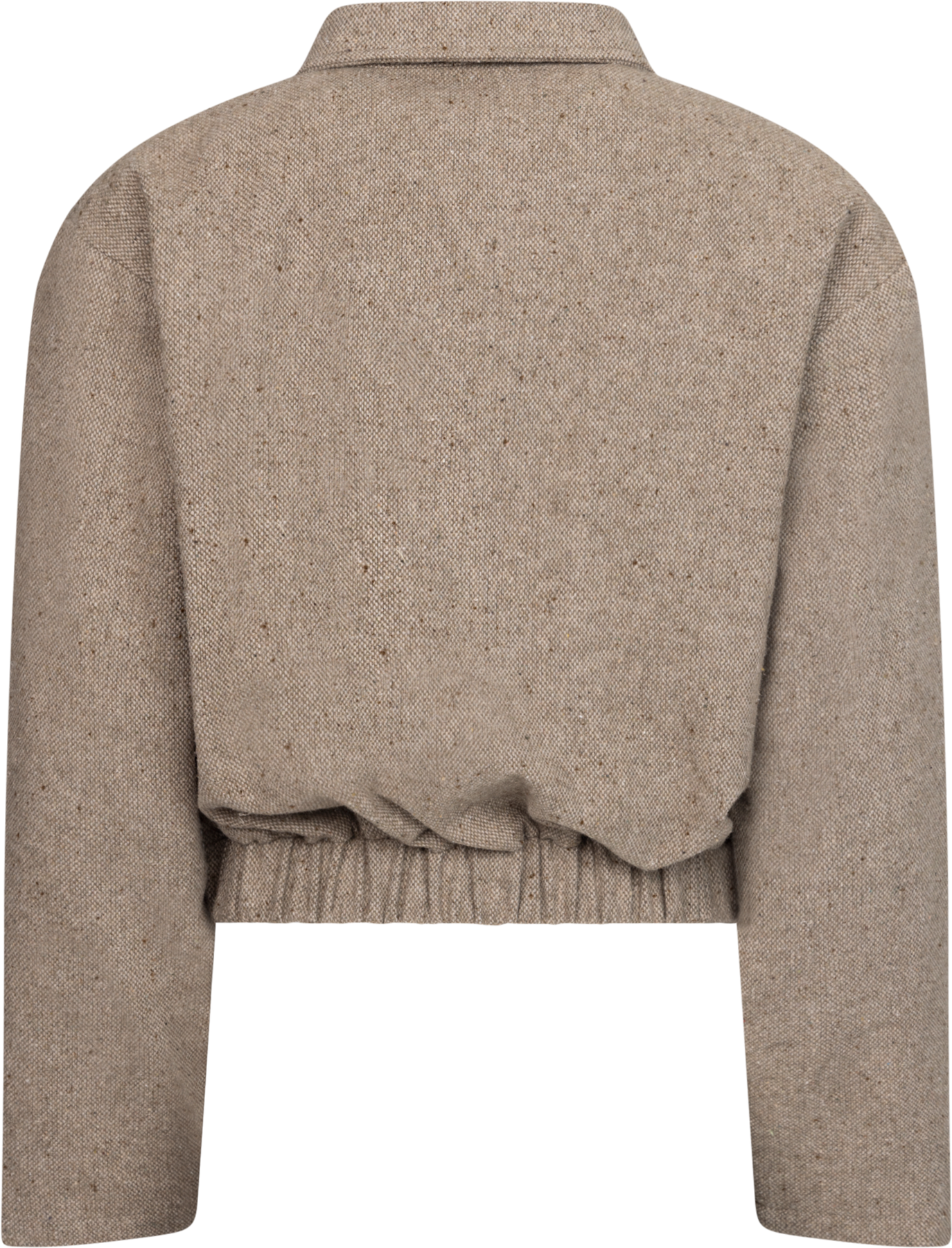 Sarahic Short Jacket - Brun Melange