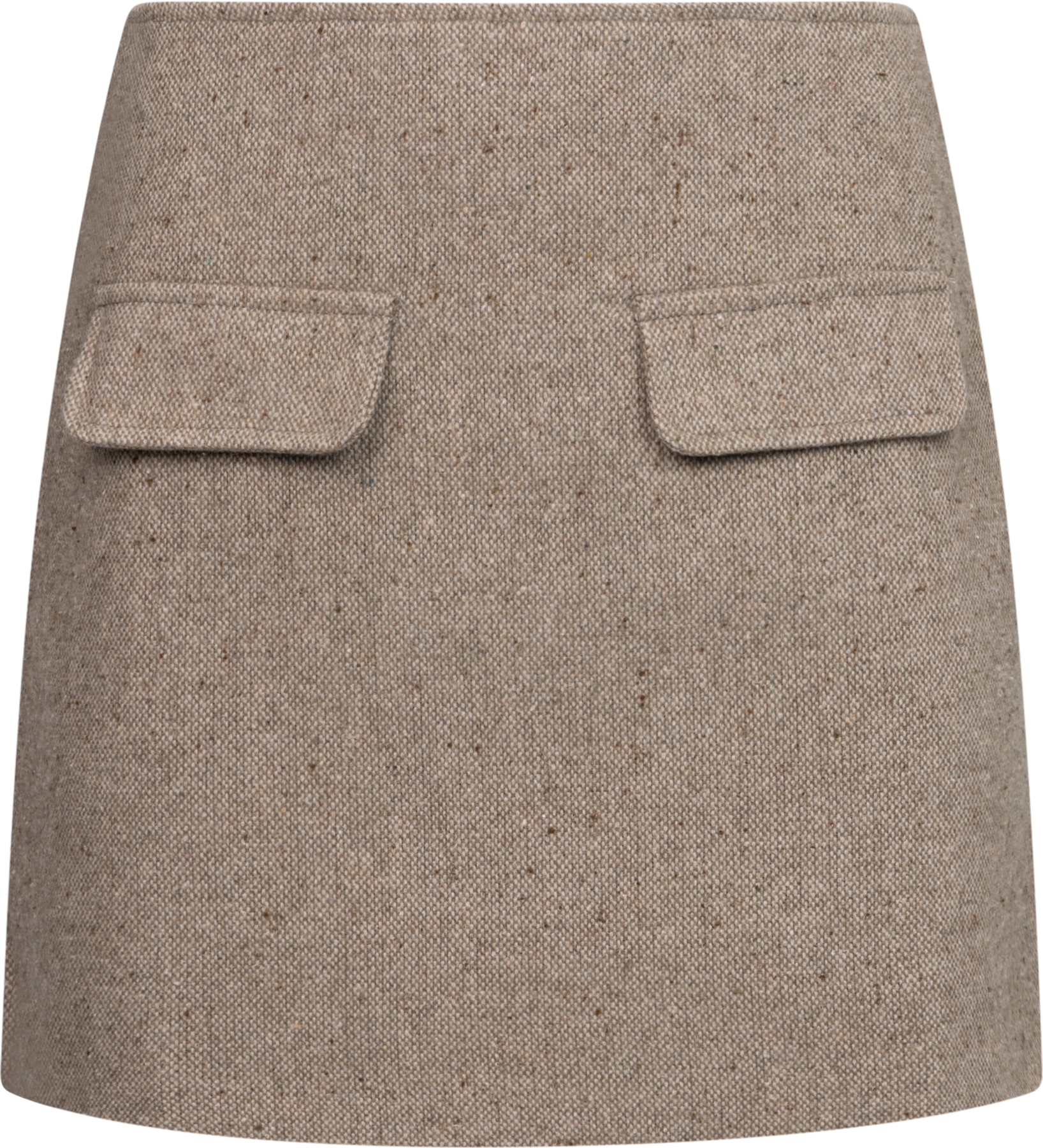 Sarahic Miniskjol - Brown Melange