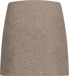 Sarahic Mini Skirt - Brown Melange