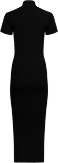 Babba Rib Dress - Svart