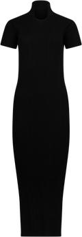 Babba Rib Dress - Svart